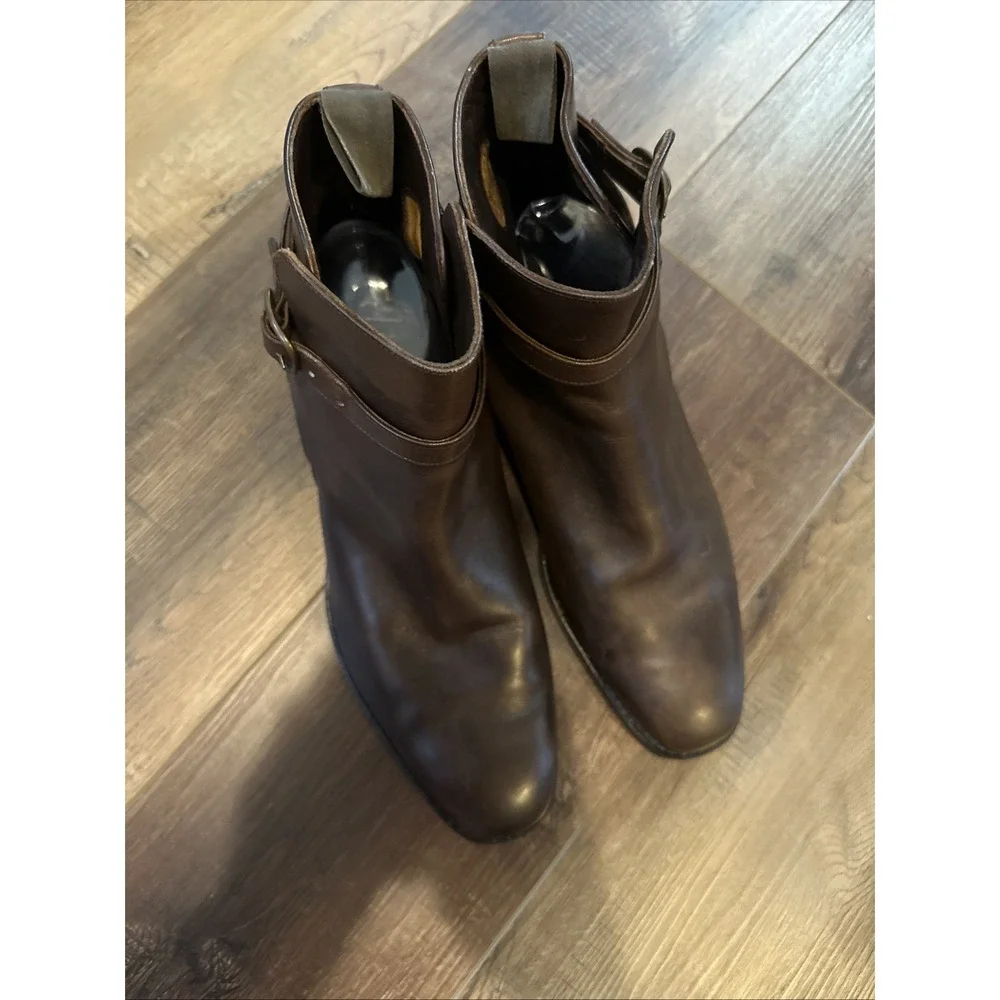 PAUL STUART / Stuart's Choice Boots With Joh.‎ Rendenbach Soles Sz 9.5D Brown